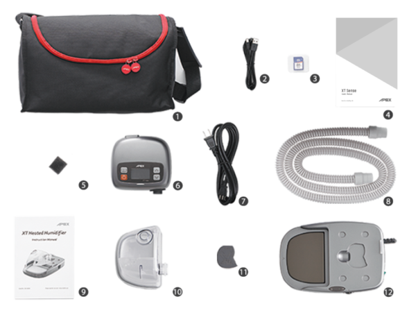 apex-medical-XT-auto-Sense-travel-cpap-machine