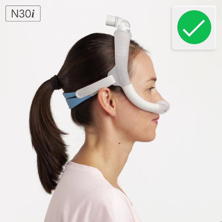 ResMed AirFit™ N30i Nasal CPAP / BiPAP Mask with a FREE Headgear - Image 5