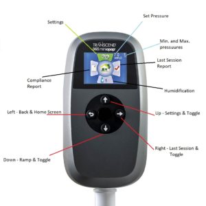transcend-365-screen-and-buttons-cpap-store-usa-los-angeles-las-vegas