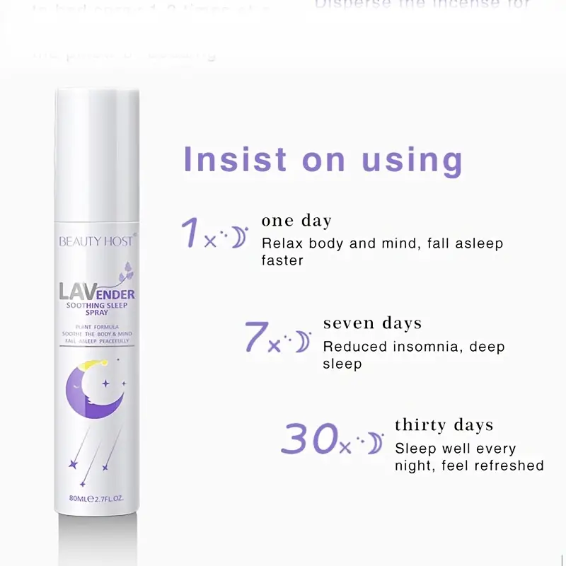 Lavender Soothing Sleep Spray for Bedroom Pillow Bed Sheets